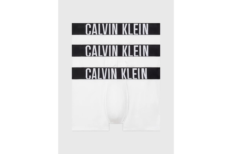 Calvin Klein 3 Pack Intense Power Trunks - White/White/White